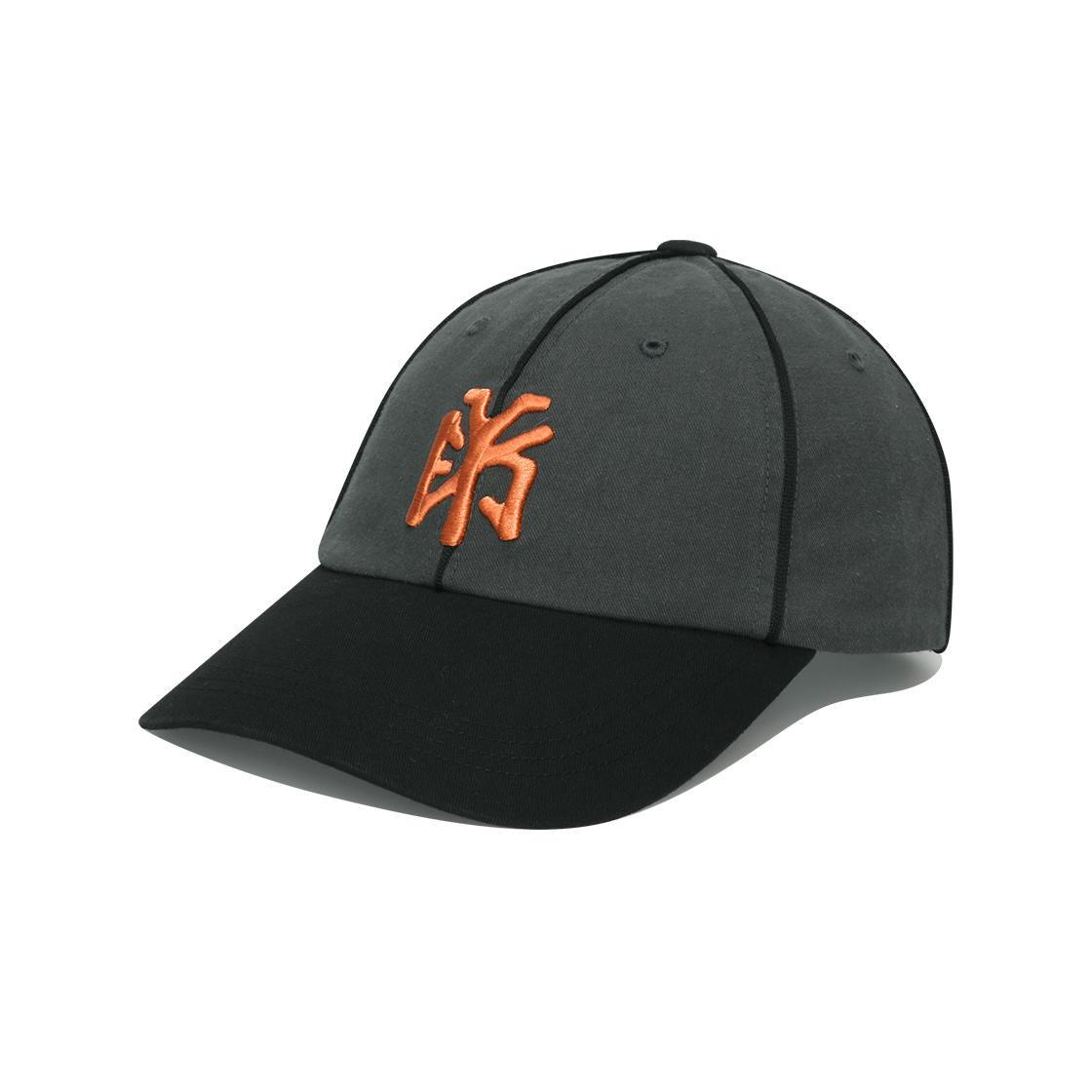 예스아이씨 파이핑 스포츠 캡 차콜(YESEYESEE Piping Sports Cap Charcoal)