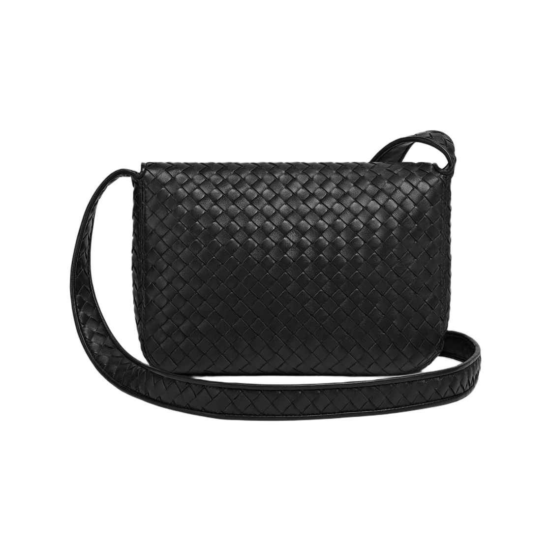 보테가 베네타 베네토 플랩 메신저 블랙(Bottega Veneta Veneto Flap Messenger Black) - 2