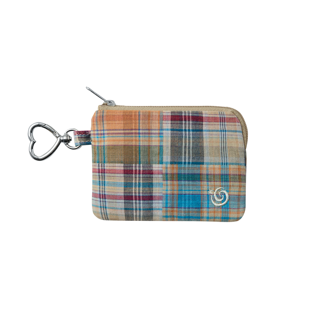 에이이에이이 체크 카드 포켓 오렌지(AEAE Check Card Pocket Orange)