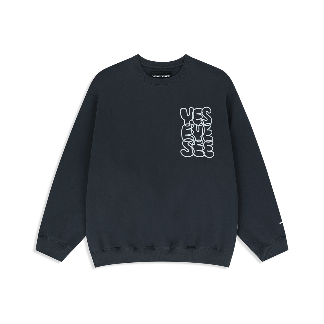 YS250TSWCW01CHA YESEYESEE C-Logo Sweatshirt Charcoal