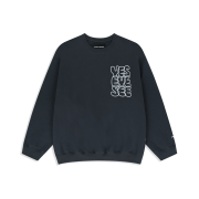 YESEYESEE C-Logo Sweatshirt Charcoal