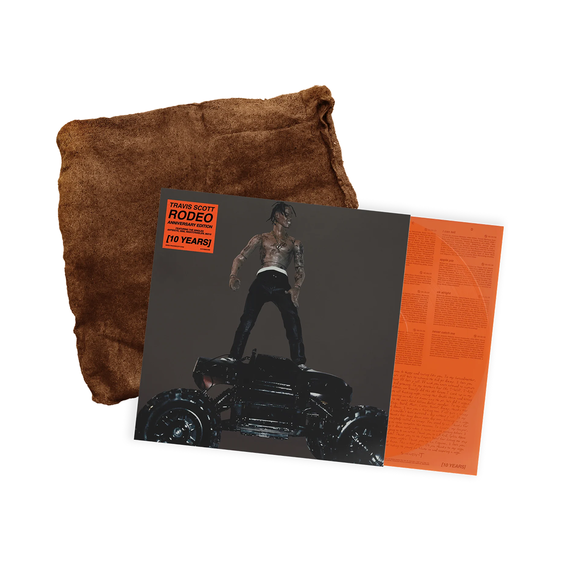 트래비스 스캇 로데오 10 이어즈 디럭스 바이닐 오렌지 (2LP)(Travis Scott Rodeo 10 Years Deluxe Vinyl Orange (2LP))