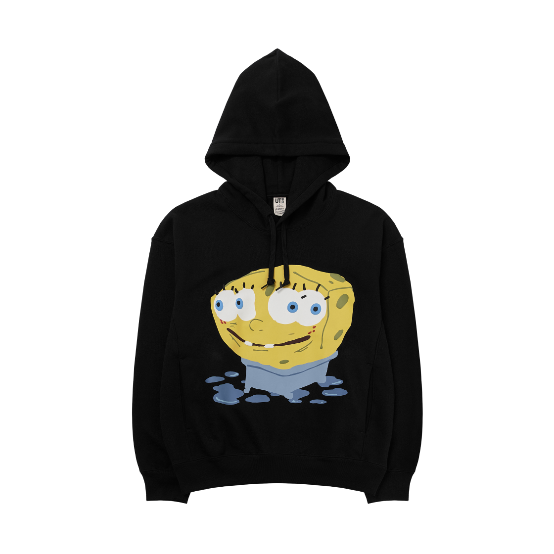 유니클로 UT x CPFM x 스폰지밥 스웨트 풀 파카 B 블랙 - KR(Uniqlo UT x CPFM x SpongeBob Sweat Pull Parka B Black - KR)