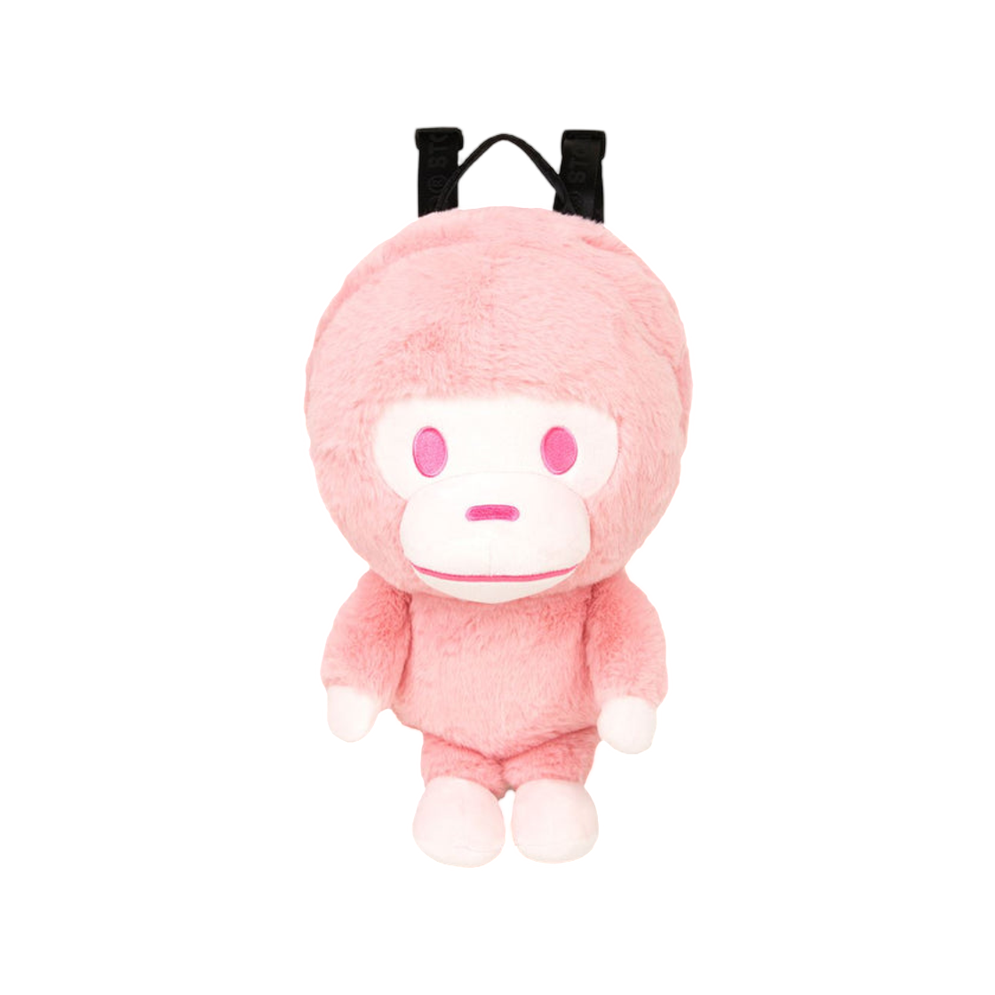 베이프 베이비 마일로 플러시 인형 백팩 핑크(BAPE Baby Milo Plush Doll Backpack Pink)