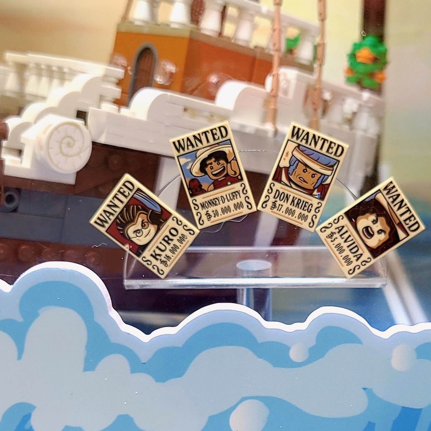 Lego One Piece The Going Merry Pirate Ship 착용 스타일 - 3