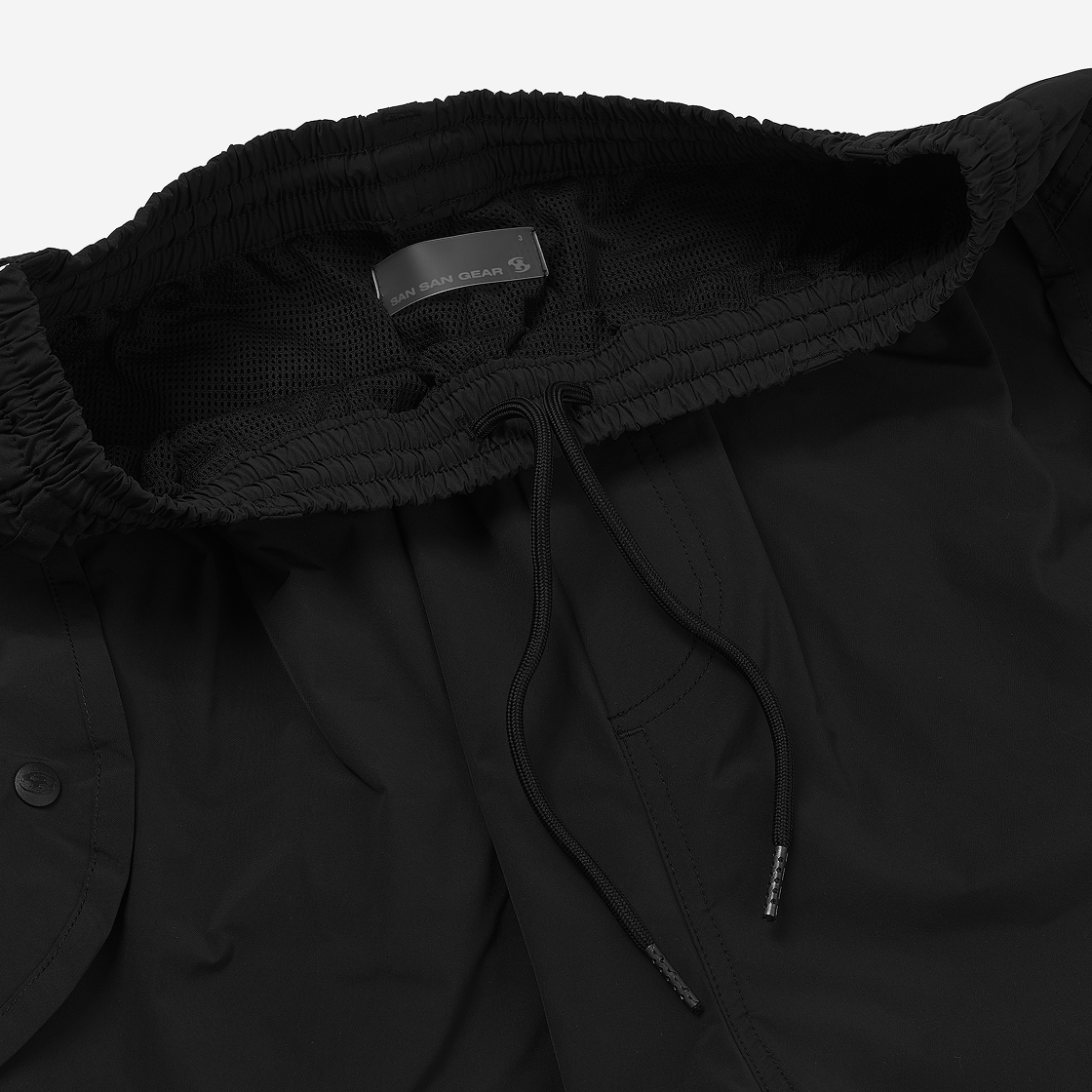 산산기어 웨이브 팬츠 블랙 - 25SS(Sansan Gear Wave Pants Black - 25SS) - 6