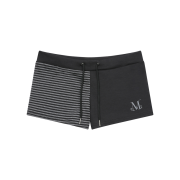 MUCENT Nibs Set-Up Stripe Short Pants Black
