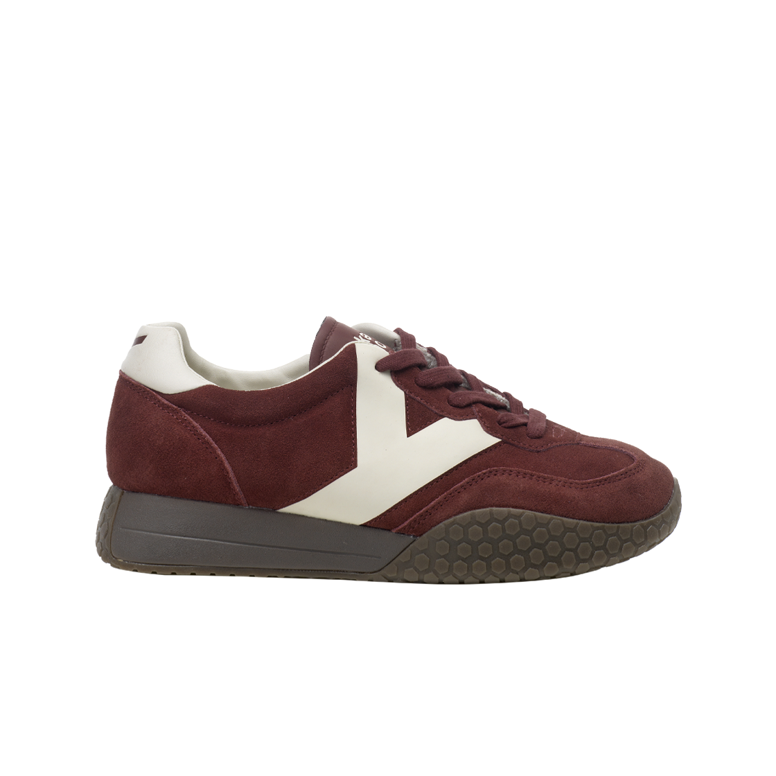 케누 KM 9774 남성 스니커즈-버건디
