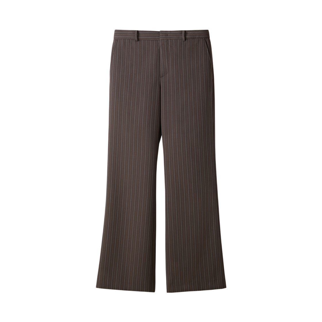 RM25WWPT006GR Recto Vintage Stripe Flare Pants Sepia Grey
