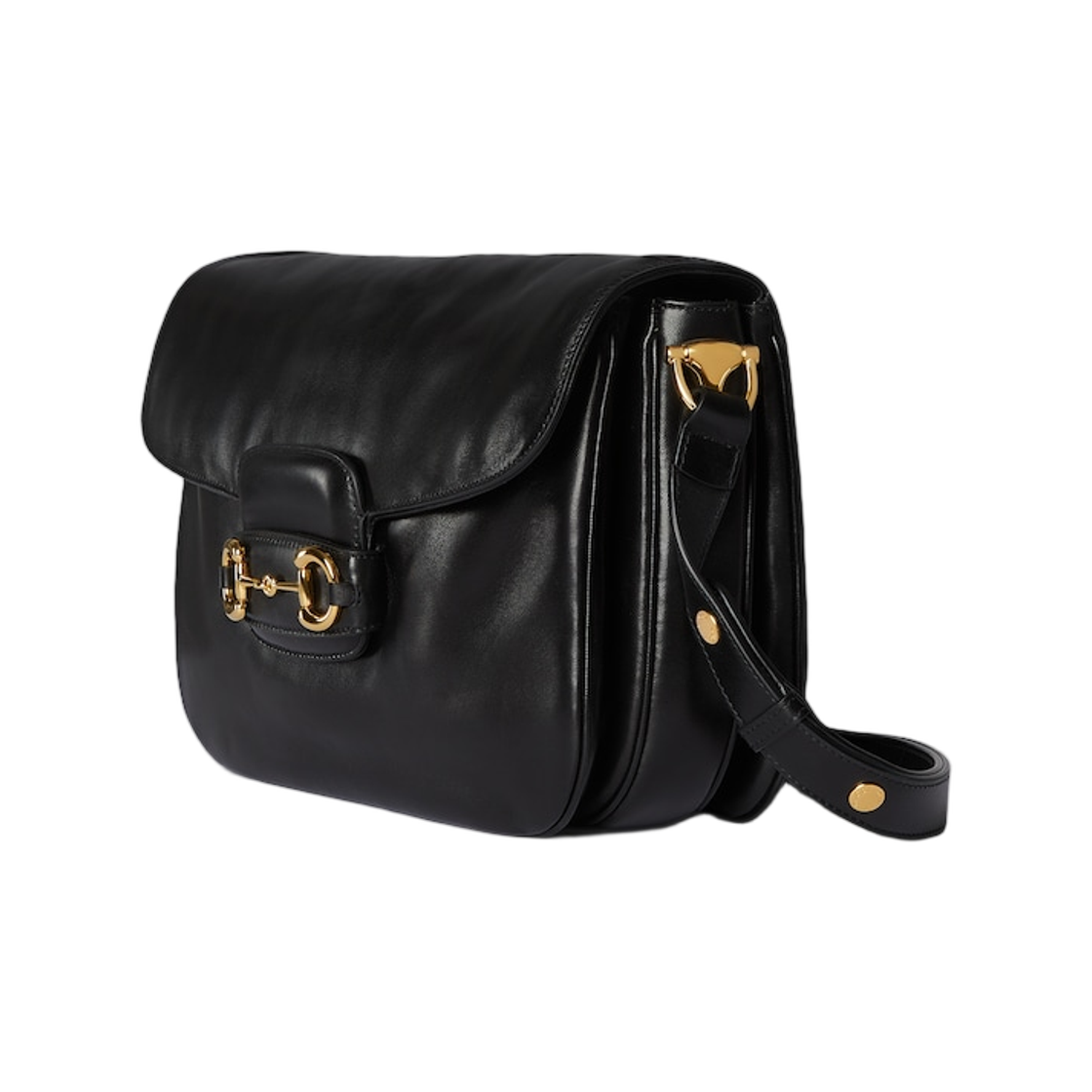 구찌 홀스빗 1955 미디움 숄더백 블랙(Gucci Horsebit 1955 Medium Shoulder Bag Black) - 2