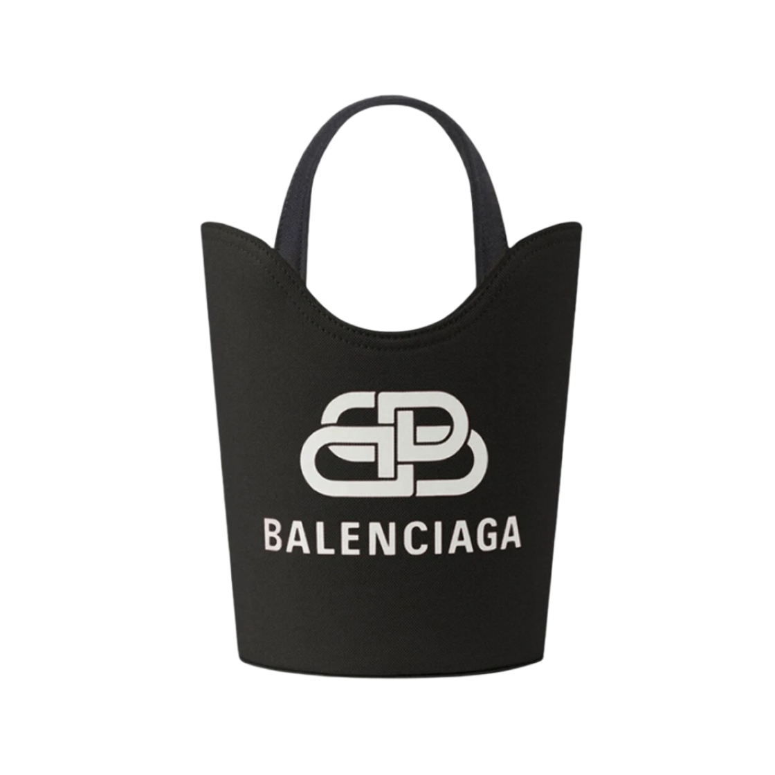 619979KMZG31090 Balenciaga Wave XS Tote Bag Black