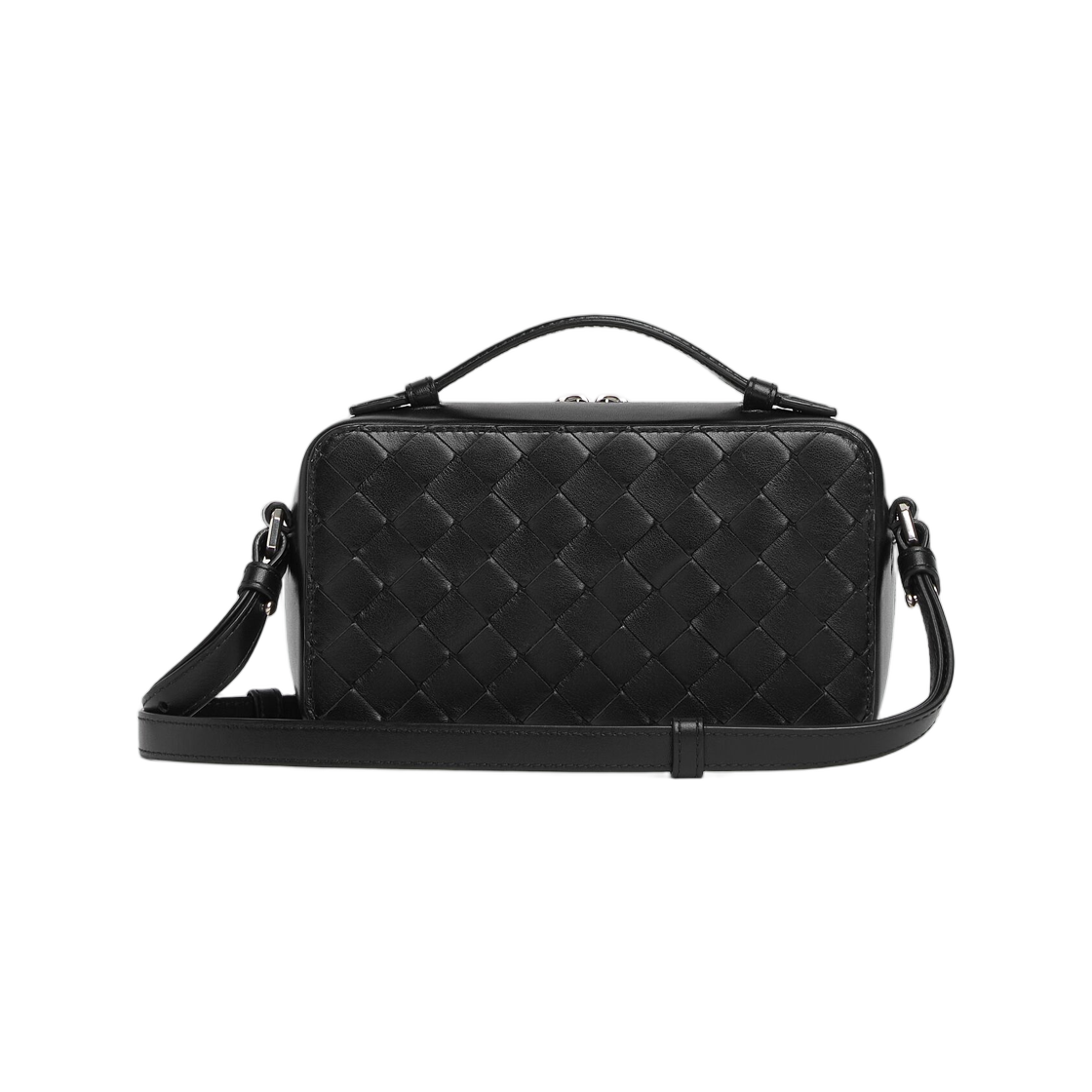 보테가 베네타 겟어웨이 폰 파우치 블랙(Bottega Veneta Getaway Phone Pouch Black) - 2