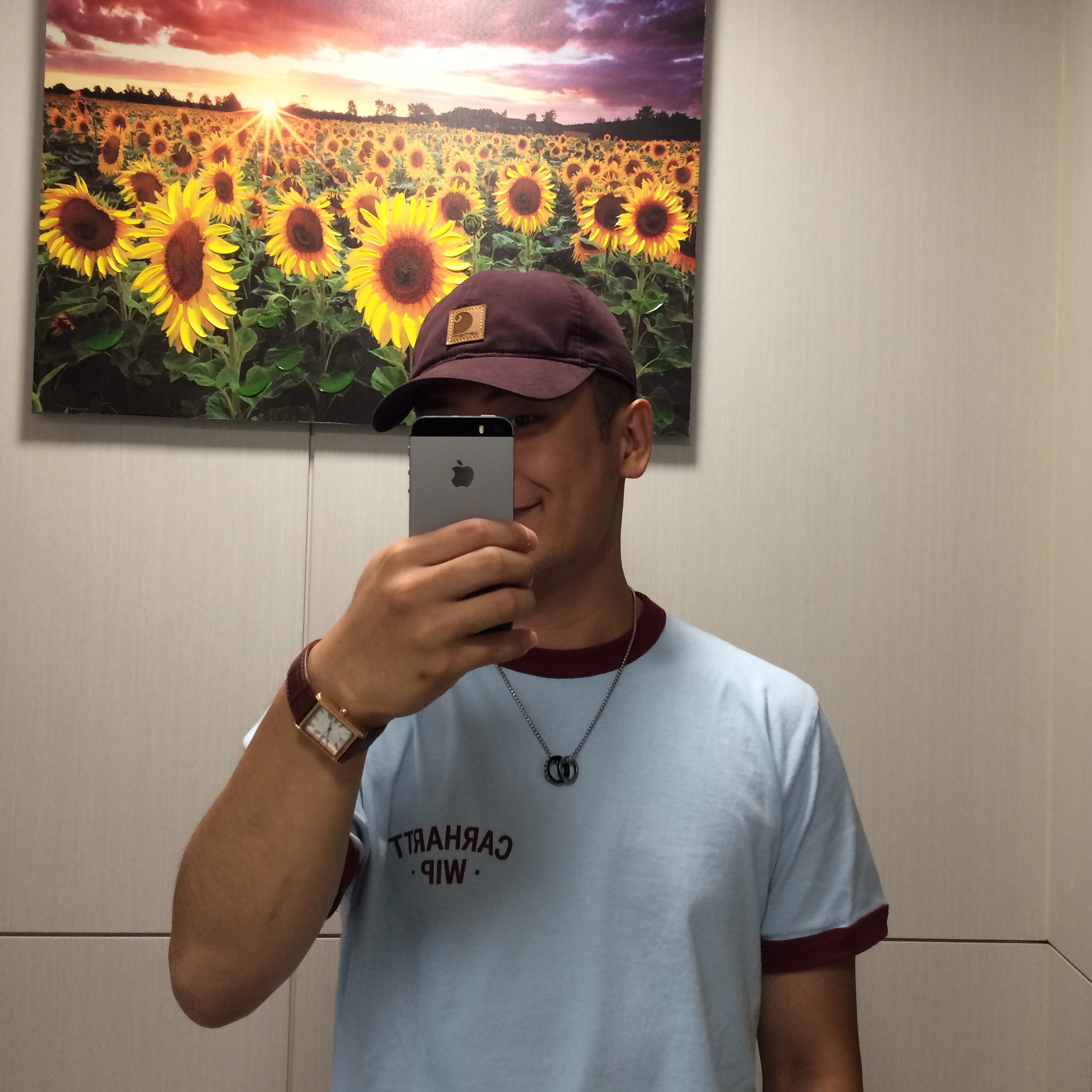 Carhartt WIP S/S 89 Ringer T-Shirt Air Sky Mulberry Heavy Enzyme Wash, Diesel Dx1168040 Stainless Steel Double Pendant Necklace Silver 착용 스타일 - 2
