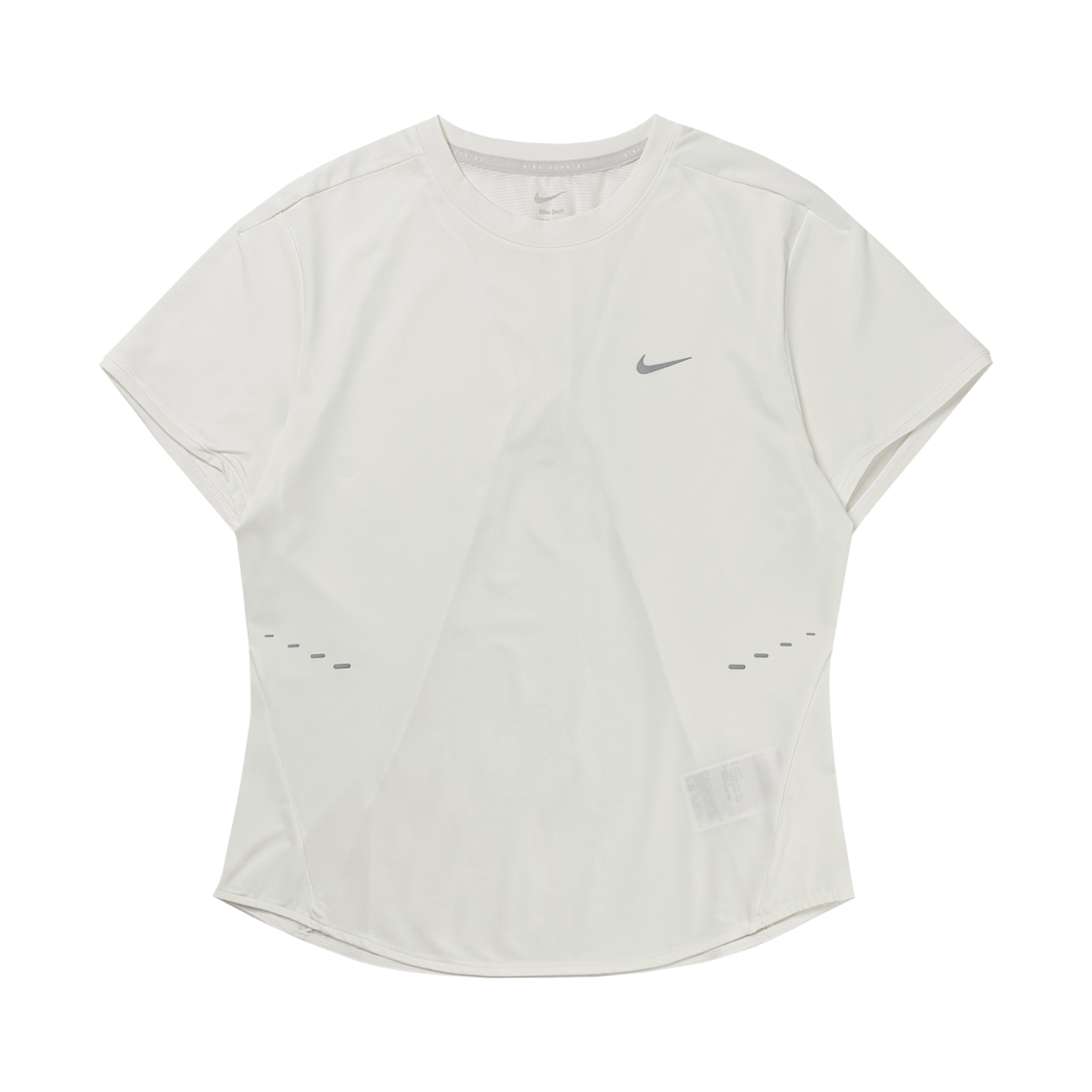 (W) 나이키 스위프트 드라이핏 숏슬리브 러닝 탑 세일 - 아시아((W) Nike Swift Dri-Fit Short Sleeve Running Top Sail - Asia) - 1