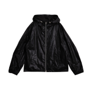 Matin Kim Matin High Neck Hoody Coating Jumper Black