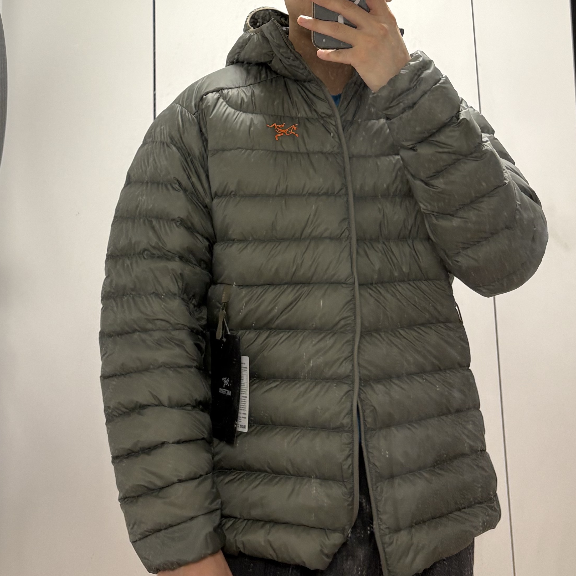 Arc'teryx Cerium Hoody Forage Verve 착용 스타일 - 3