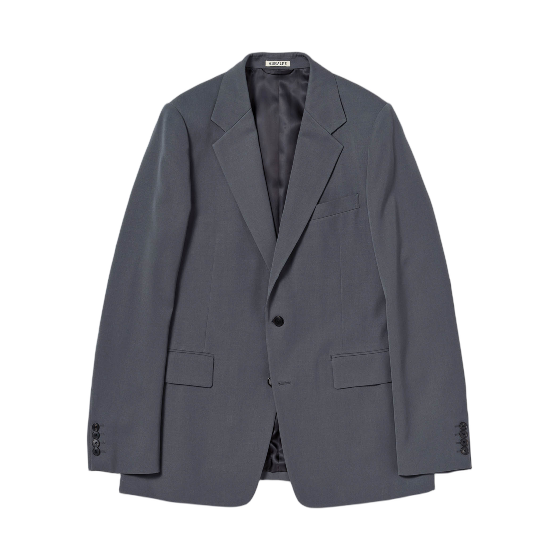 ジャケット・アウター AURALEE 23AW WOOL MAX GABARDINE JACKET 4 AURALEE Light Wool Max Gabardine Jacket Dark Gray | HAVEN