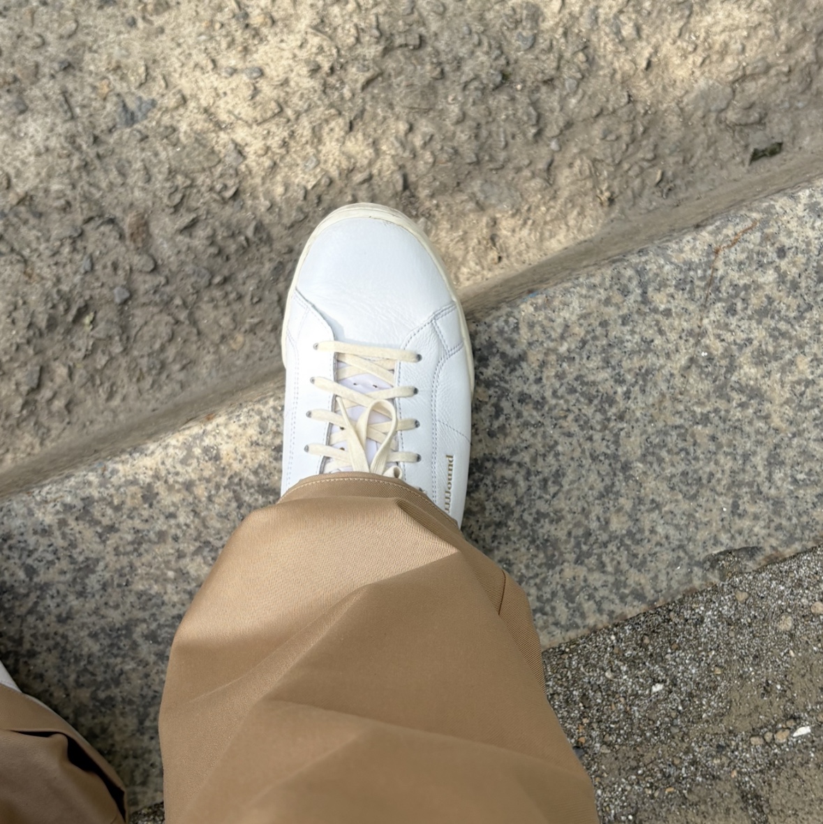 Reebok x JJJJound NPC II White 착용 스타일 - 3
