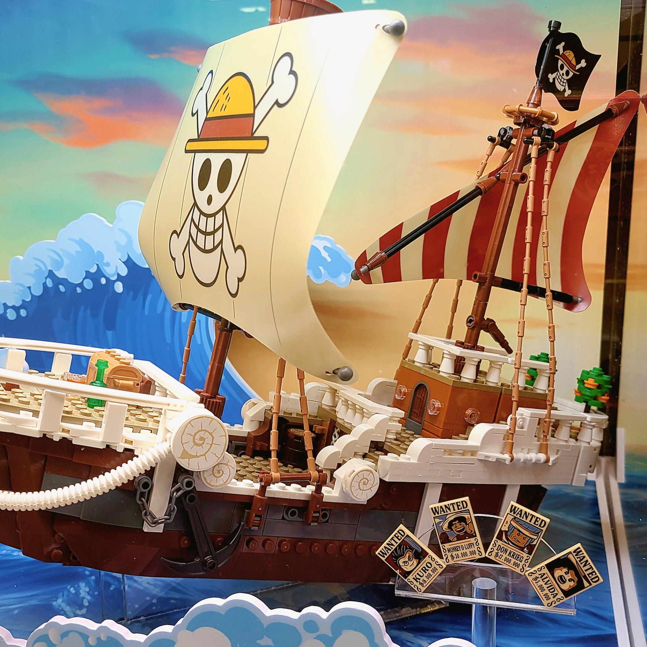 Lego One Piece The Going Merry Pirate Ship 착용 스타일 - 1