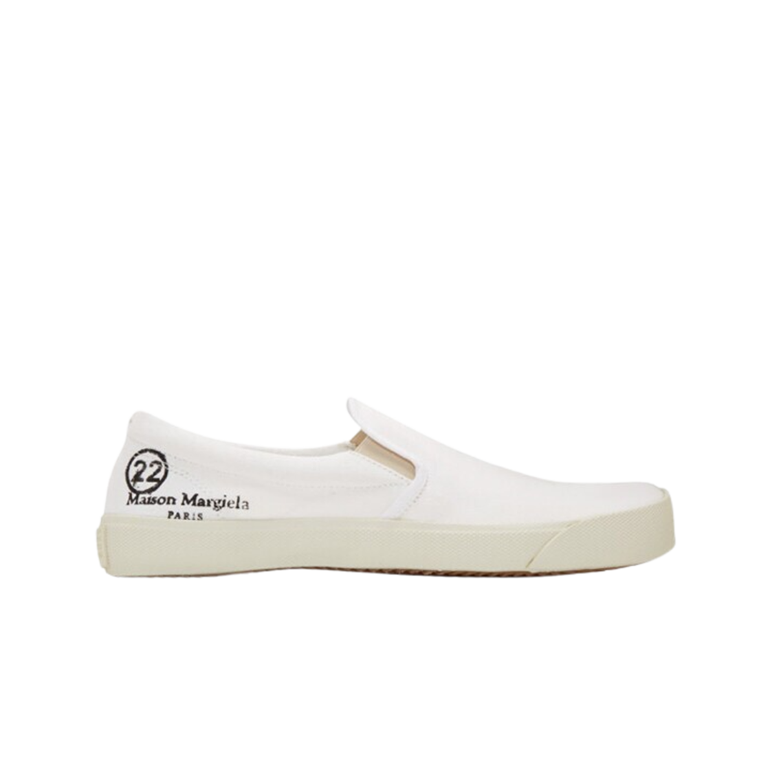 S57WS0294P1875T1003 Maison Margiela Tabi Slip-On White