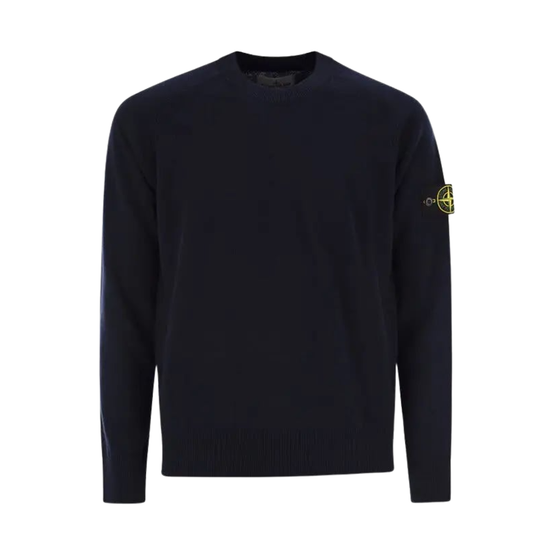 8115545B4-V0020 Stone Island 545B4 Light RWS Geelong Wool Crewneck Sweater Navy Blue - 24FW
