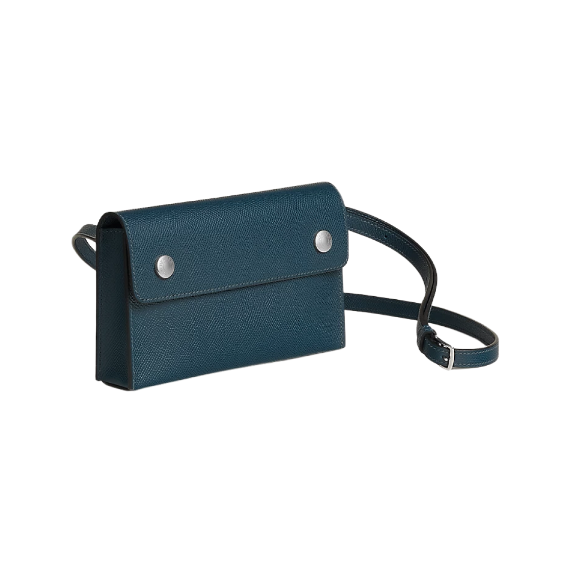 에르메스 에르메스냅 월렛 앱송 & 팔라듐 하드웨어 블루 어비스(Hermes Hermesnap Wallet Epsom & Palladium bleu abysse) - 2