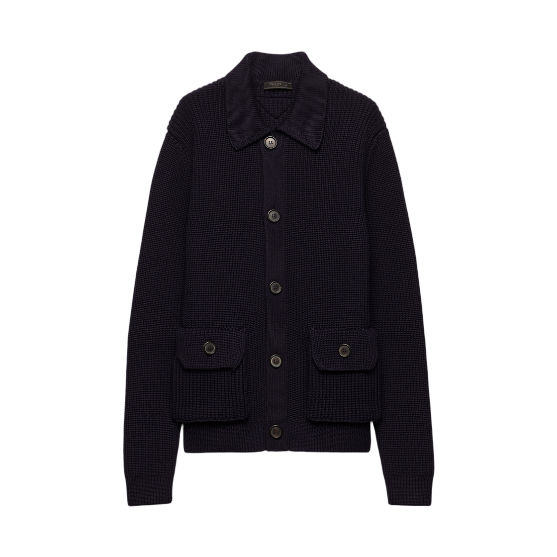 프라다 울 가디건 네이비(Prada Wool Cardigan Navy) - 1