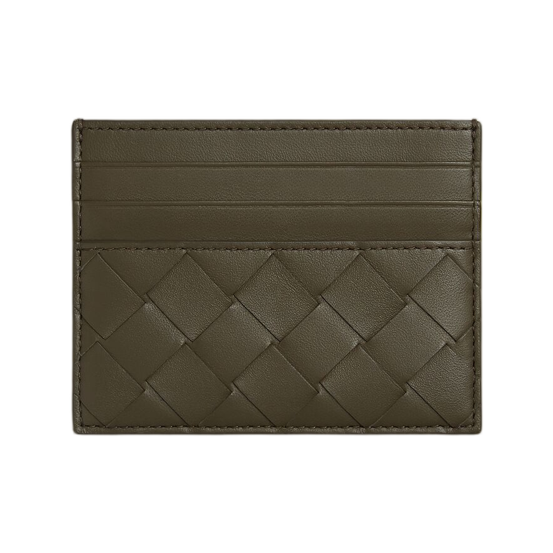 보테가 베네타 인트레치아토 크레딧 카드 케이스 어비스 사이프러스(Bottega Veneta Intrecciato Credit Card Case Abyss Cypress) - 2