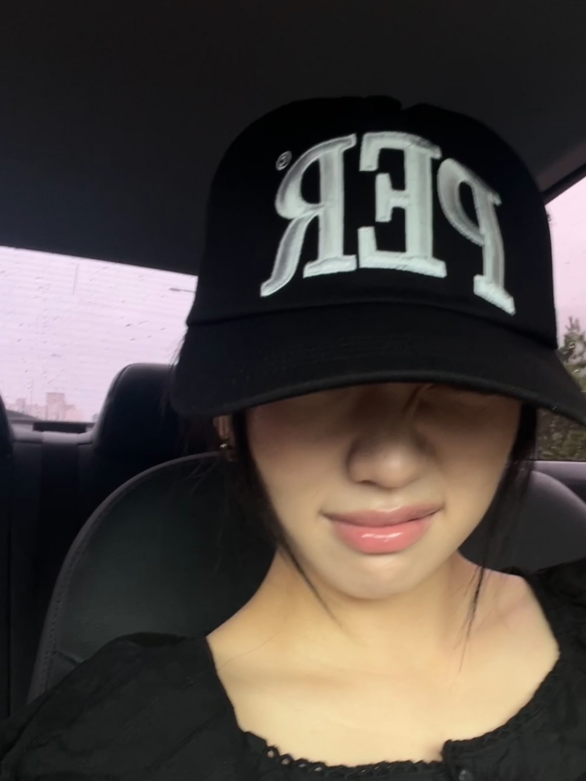 Permanent Archive 5-Panel PER Cap Black 착용 스타일