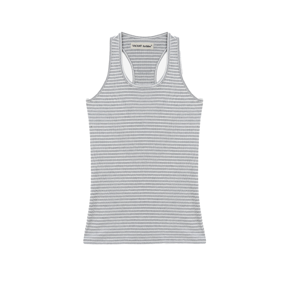 VWK53JNS001MEQQ Vacant Archive Maya Stripe Sleeveless Top Melange