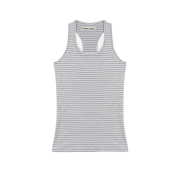 Vacant Archive Maya Stripe Sleeveless Top Melange