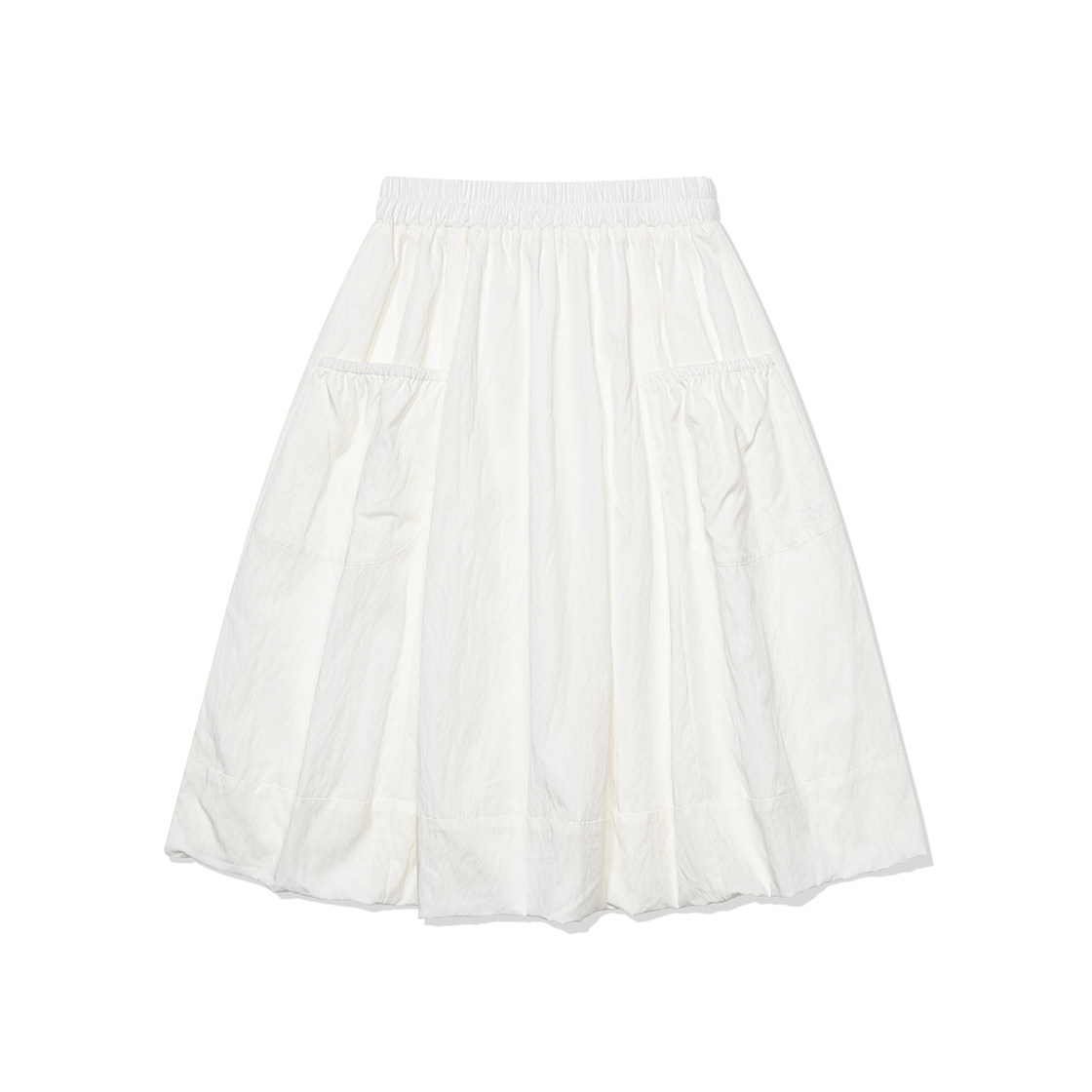 프리터 볼륨 포켓 스커트 화이트(FRITUR Volume Pocket Skirt White)