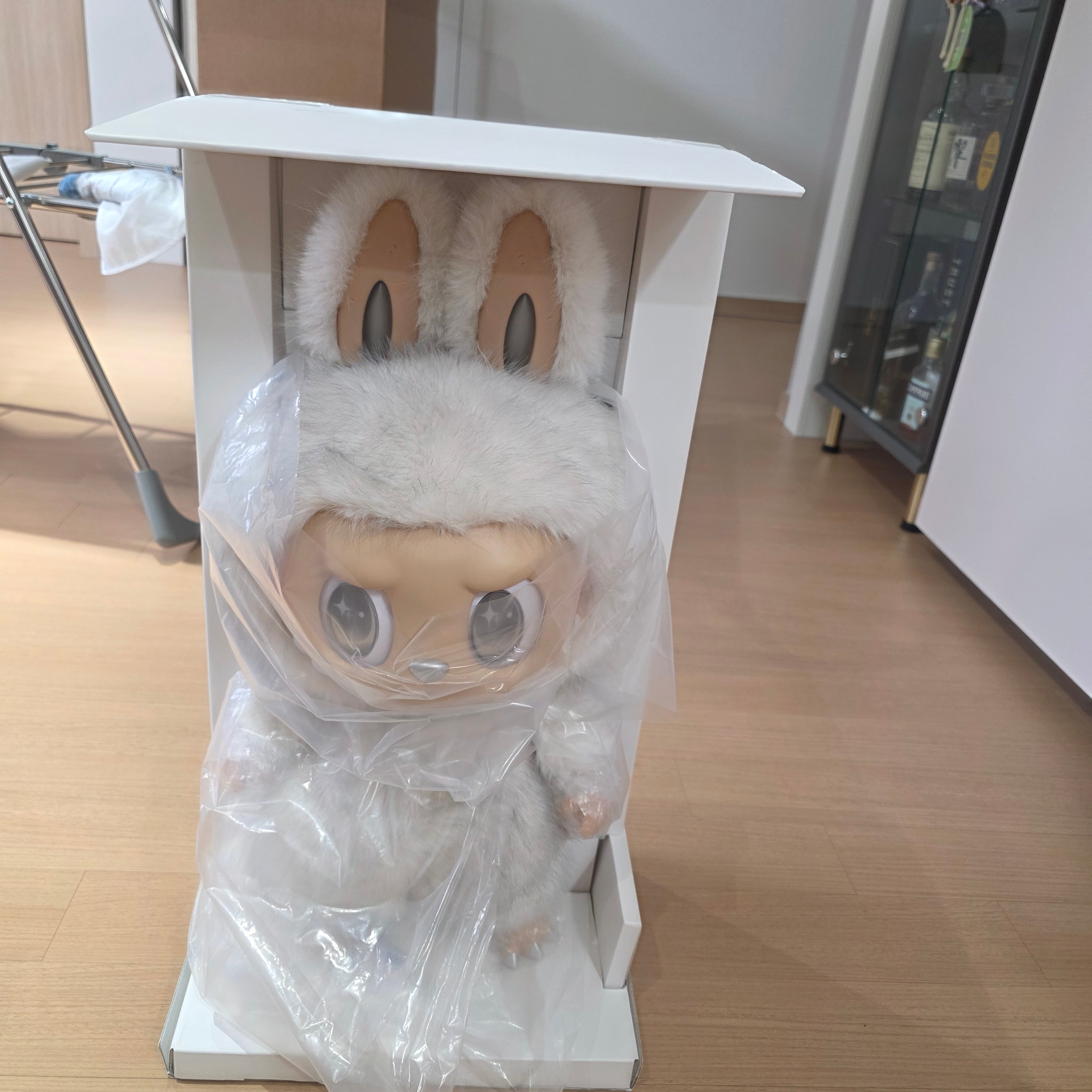 Pop Mart The Monsters Zimomo Angel In Clouds Vinyl Face Doll 착용 스타일 - 5