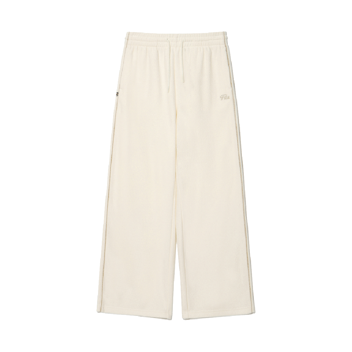1100FS254FP01F001175 [6% 적립] FILA Terry Wide Pants Ivory