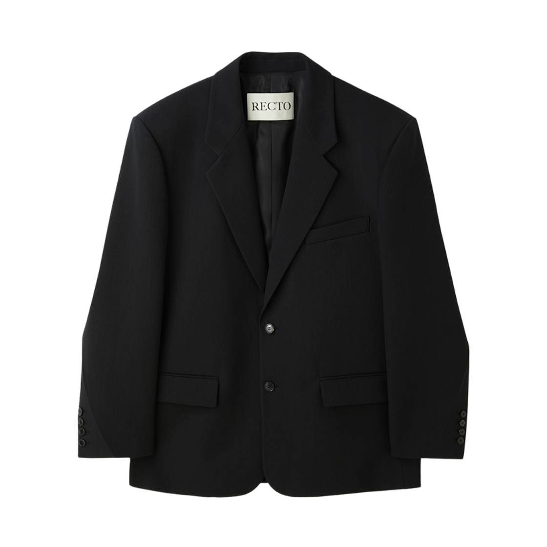 ジャケット Fendi Black Wool Blend Fendi X Stefano Pilati Blazer p_611d975e0bde42b2902c7a206f7a