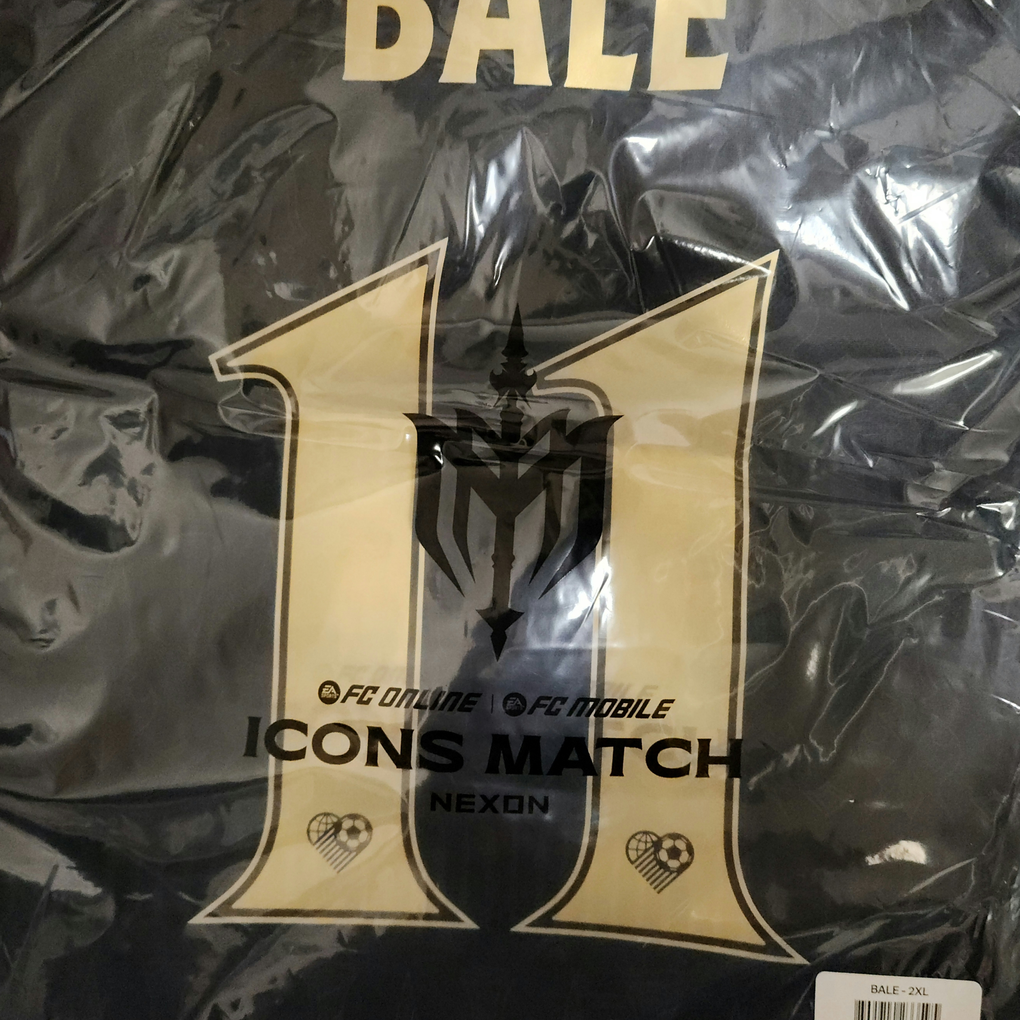 [PRE-ORDER] FC SPEAR Jersey Black 2XL (Marking) 착용 스타일