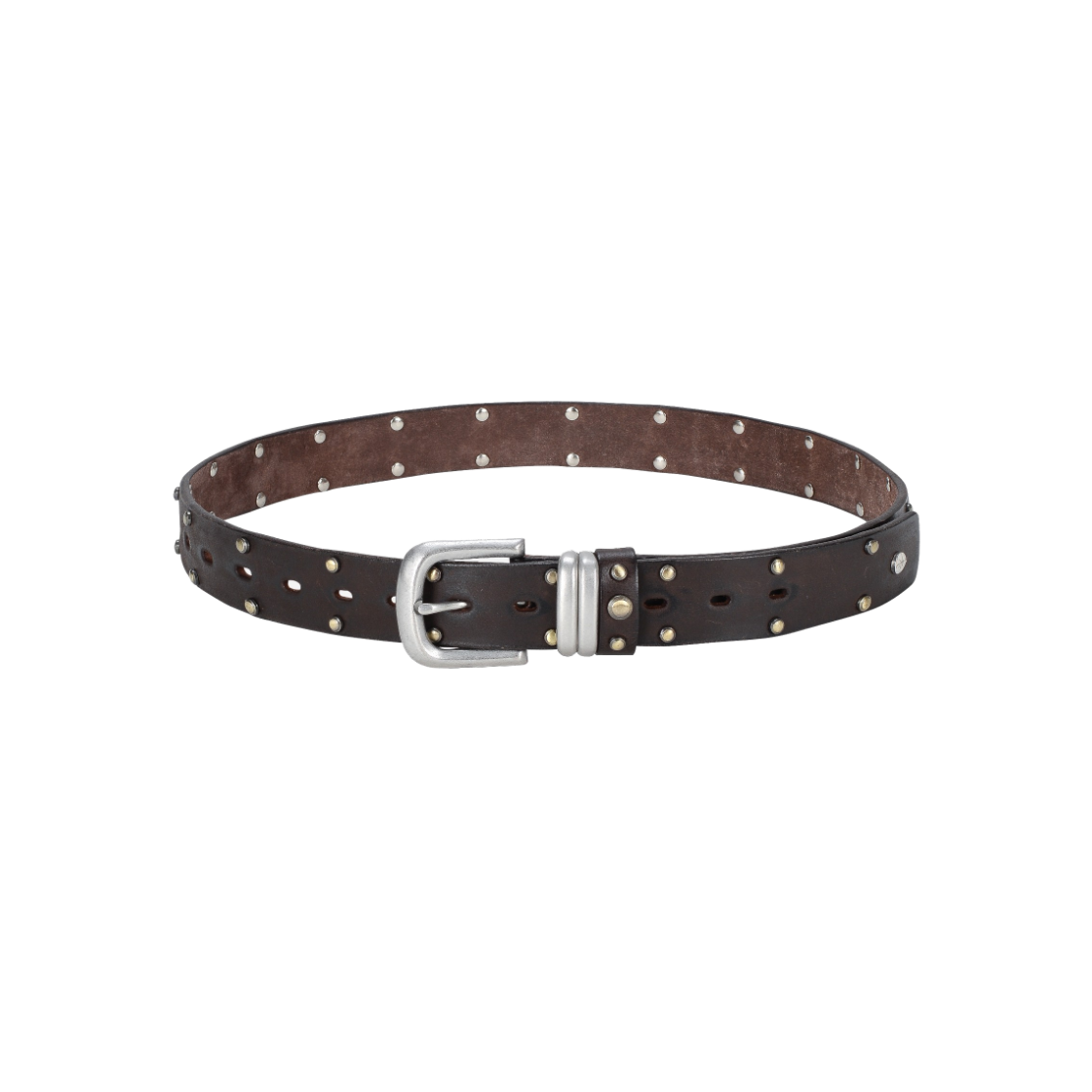 VUC53LBT002BRQQ Vacant Archive Kest Stud Belt Brown