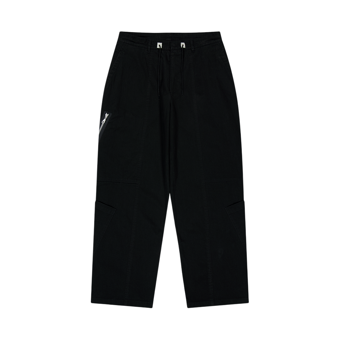 예스아이씨 패널 멀티 포켓 팬츠 블랙