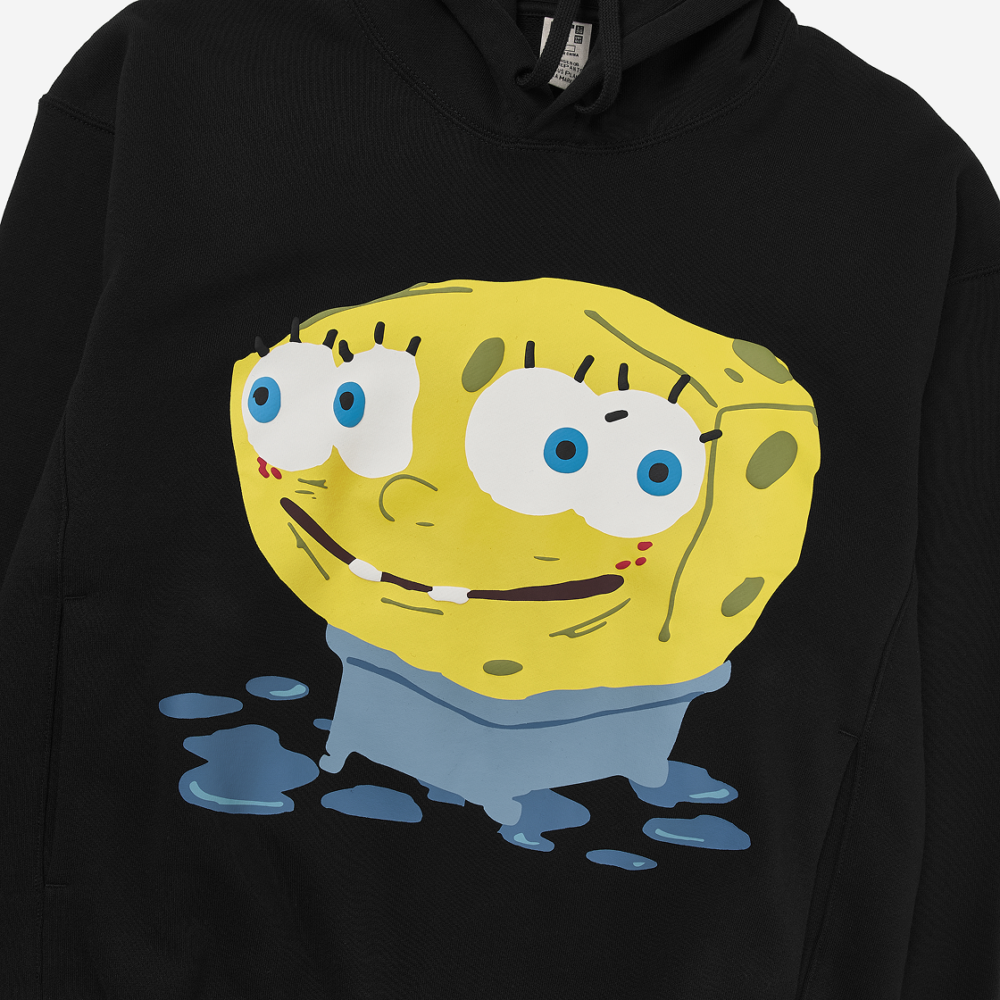 유니클로 UT x CPFM x 스폰지밥 스웨트 풀 파카 B 블랙 - JP(Uniqlo UT x CPFM x SpongeBob Sweat Pull Parka B Black - JP) - 3