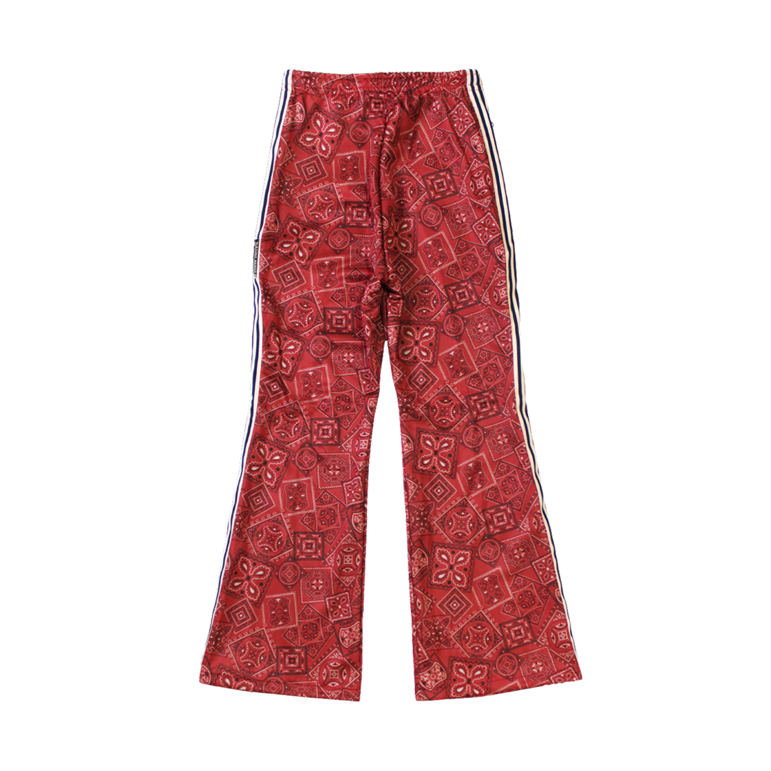 캐피탈 스무스 저지 쿠키 반다나 프린트 트랙 팬츠 레드(Kapital Smooth Jersey Cookie Bandana Print Track Pants Red) - 2