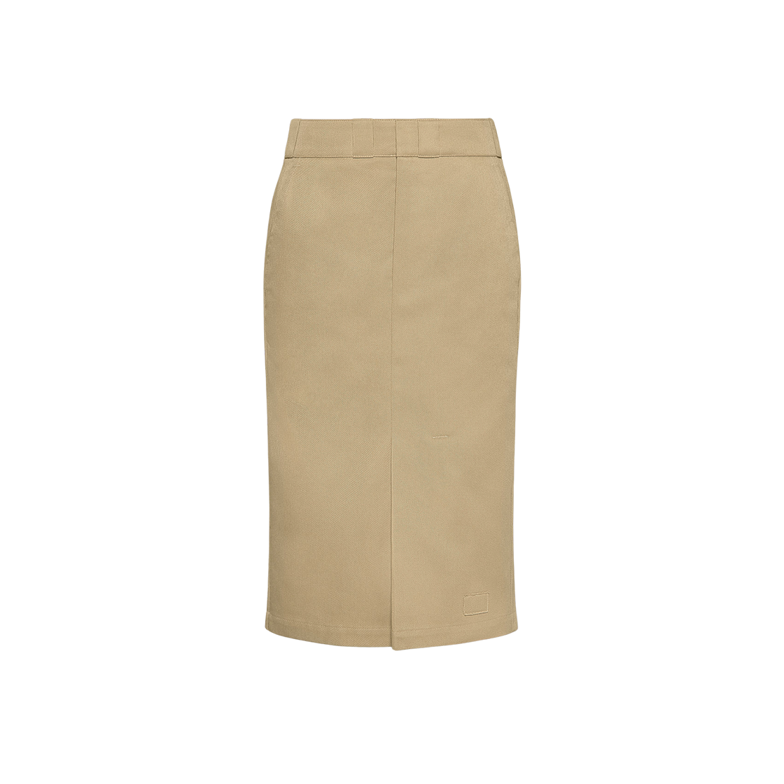 S51ME0028S54042114 (W) Maison Margiela Skater Chino Midi Skirt Camel