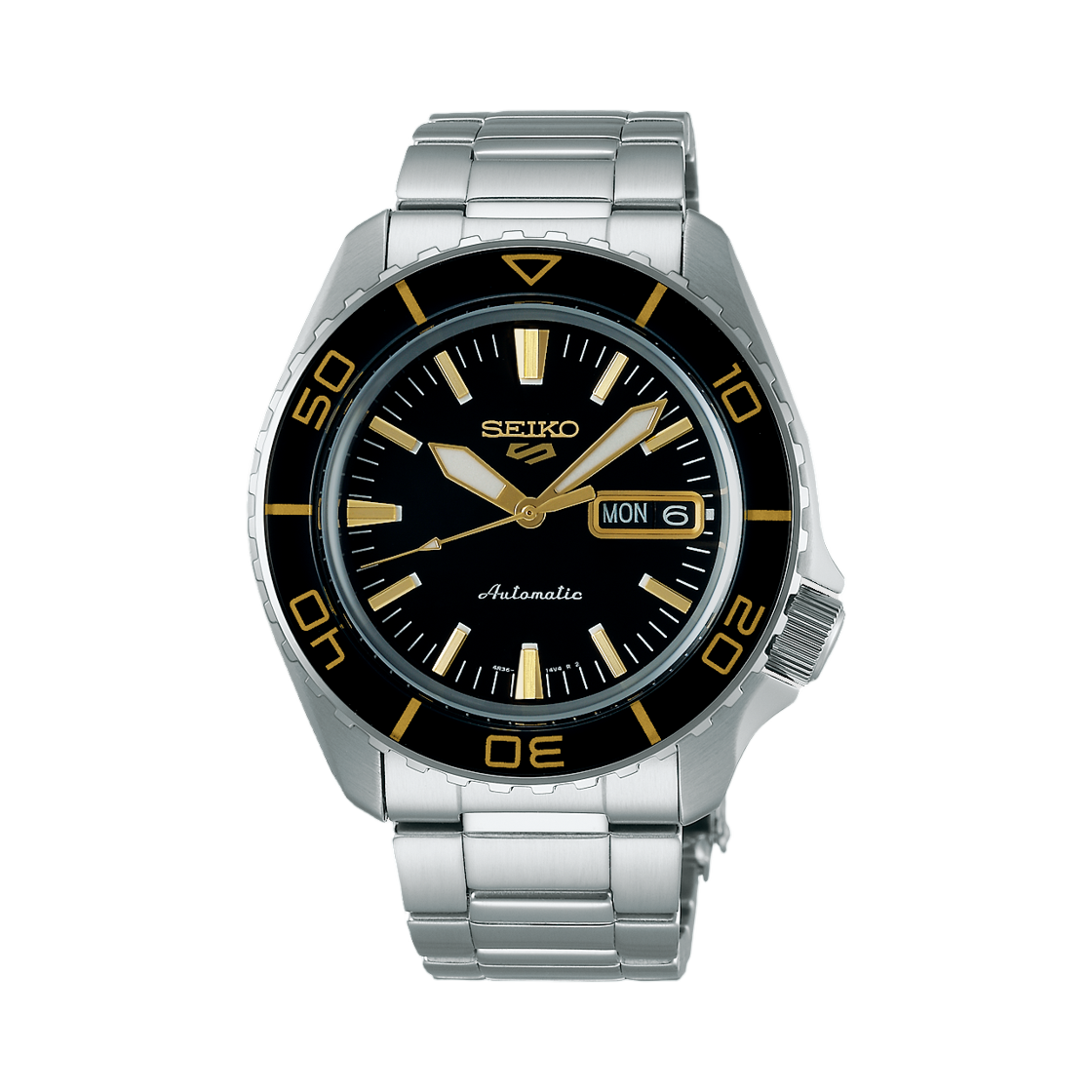 세이코 SRPK99 5 스포츠 SKX 시리즈 실버 블랙(Seiko SRPK99 5 Sports SKX Series Silver Black) - 1