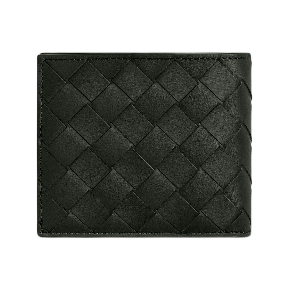 보테가 베네타 인트레치아토 바이폴드 월렛 코인 퍼스 다크 그린(Bottega Veneta Intrecciato Bi-Fold Wallet with Coin Purse Dark Green) - 2