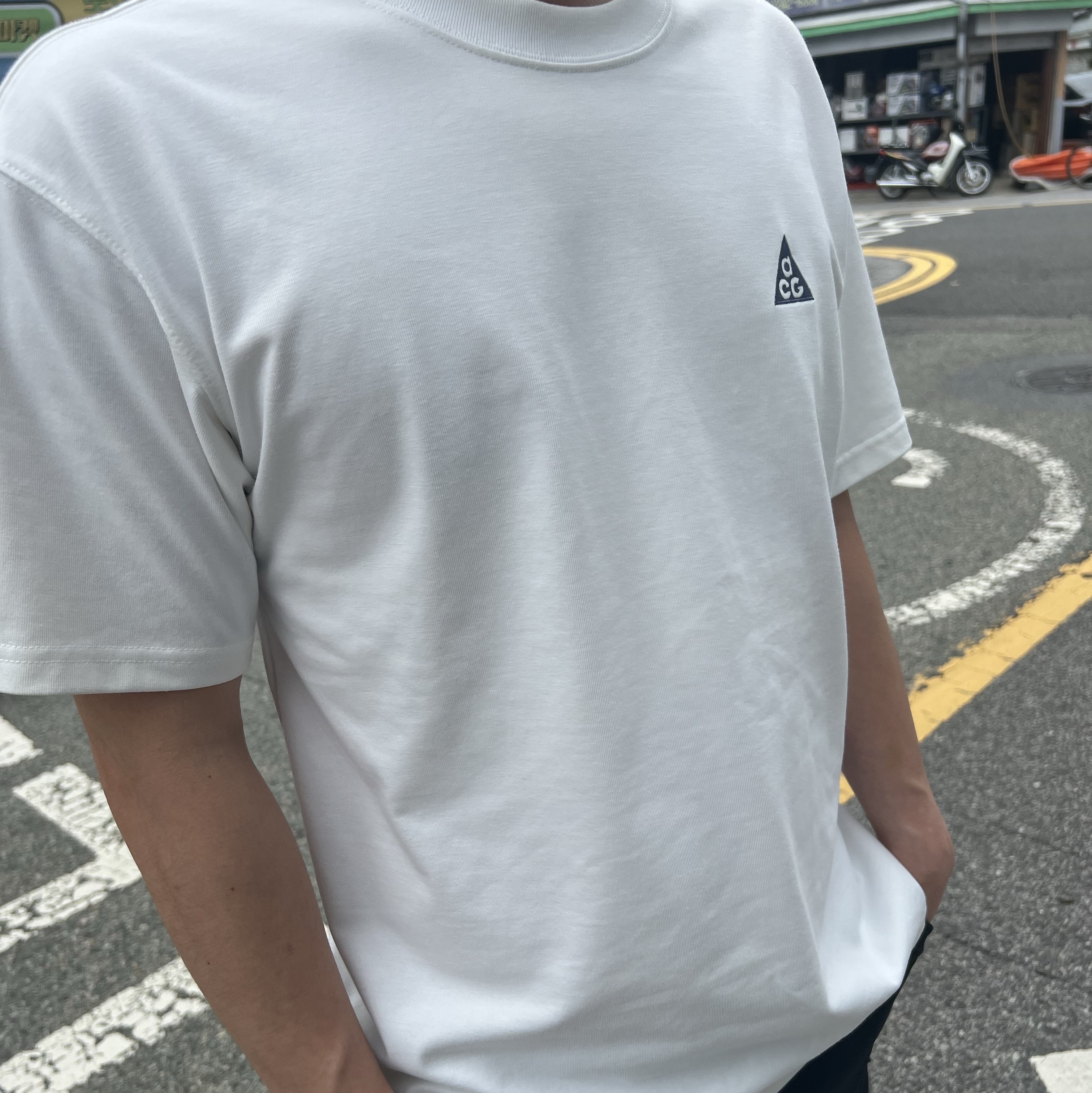 Nike ACG Dri-Fit T-Shirt Sail - Asia 착용 스타일 - 2