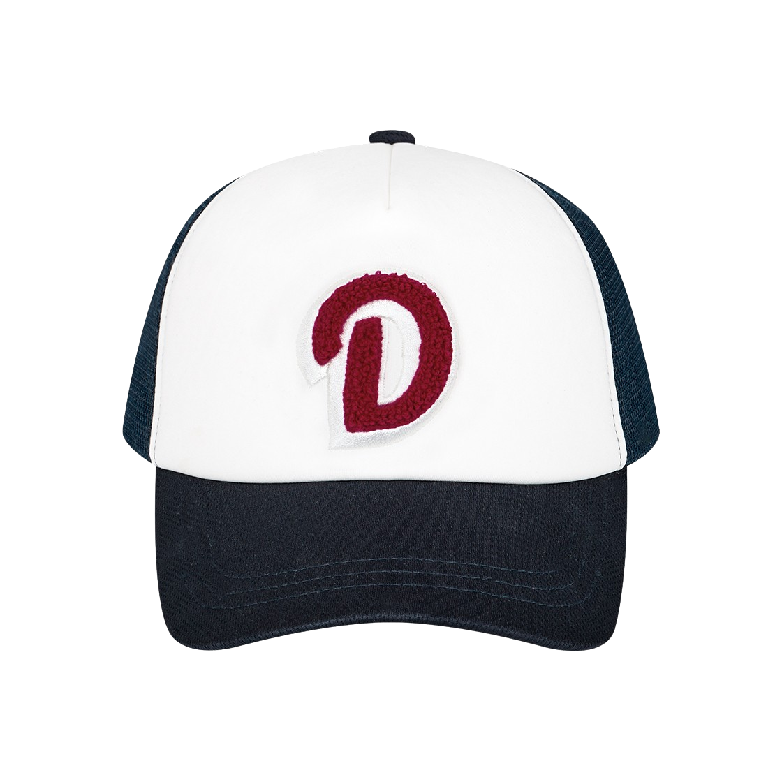 사파리스팟 X 베어스 미라클 어게인 베이스볼 캡 - 화이트/네이비(Safarispot X BEARS Miracle Again Baseball Cap - White / Navy)