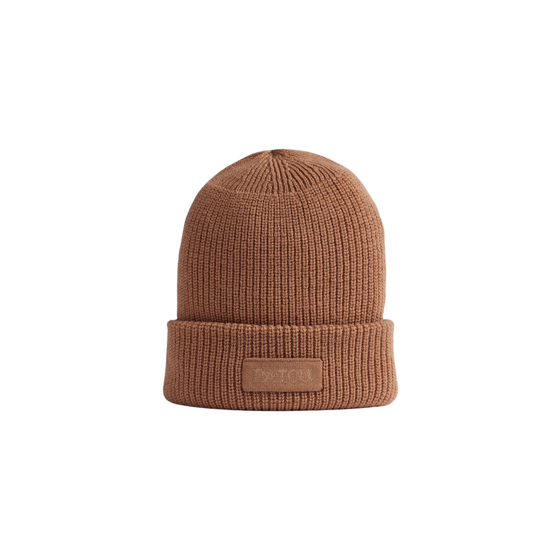 AC0798009109B Patou Patou Beanie in Sustainable Wool Biscuit