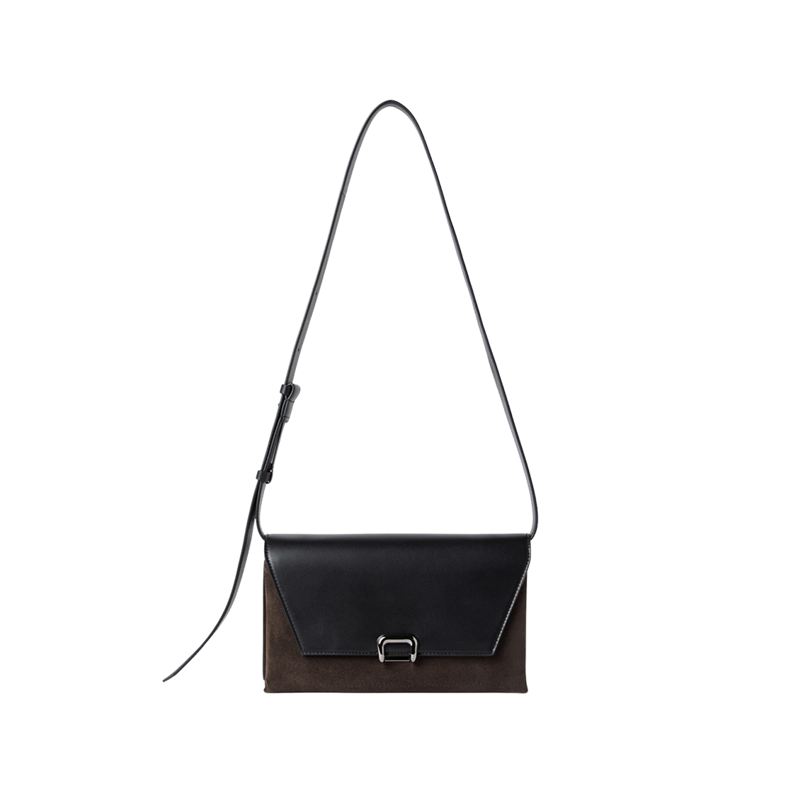 MBDLD2765-C7284 Brunello Cucinelli Sartorial Bag in Suede and Calfskin Rust Brown