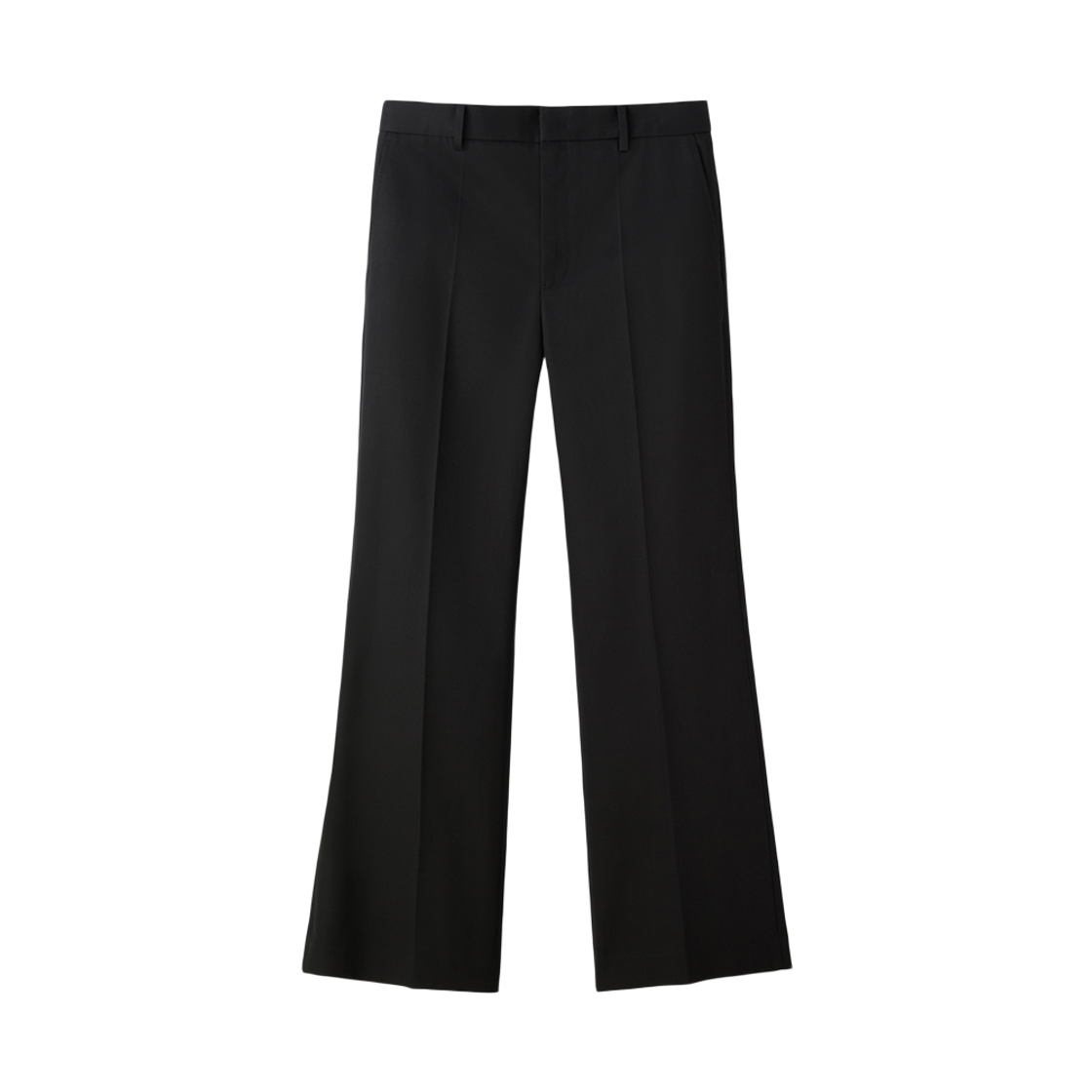 렉토 로터스 코튼 플레어 팬츠 블랙(Recto Lotus Cotton Flare Pants Black)