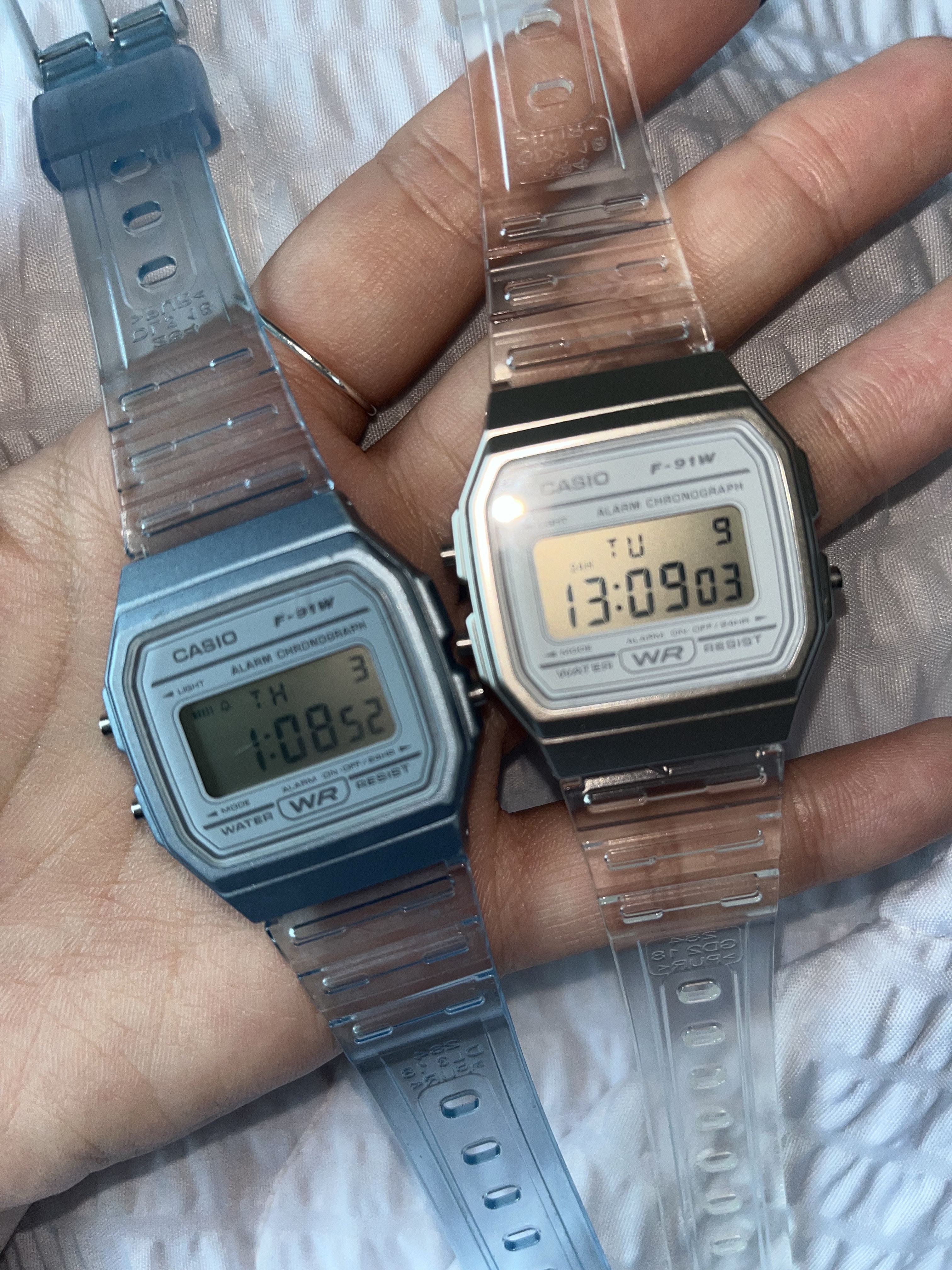 Casio F-91WS-7DF, Casio F-91WS-2 착용 스타일