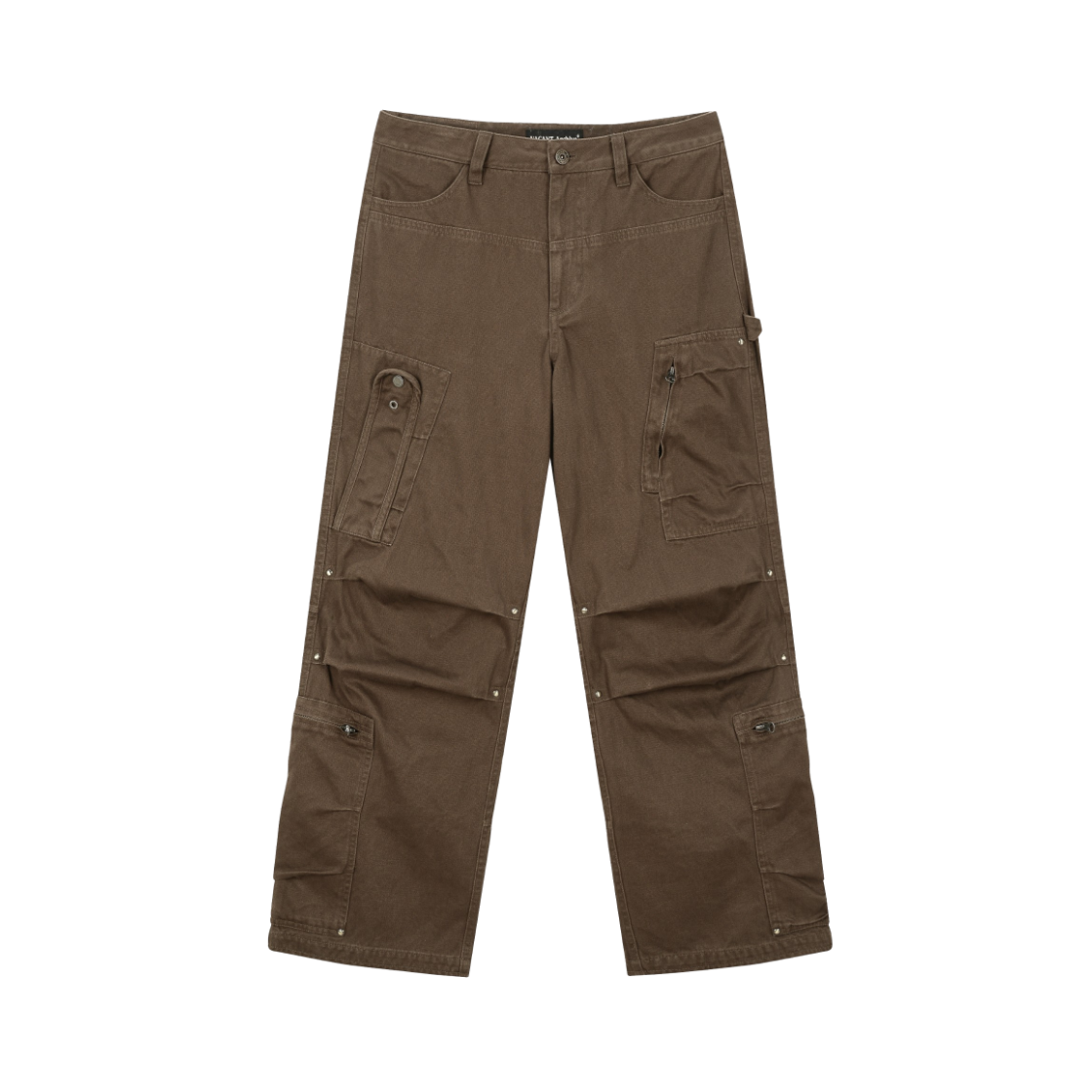 VWV53VPT002BRQQ Vacant Archive Women Fedry Work-Pants Brown